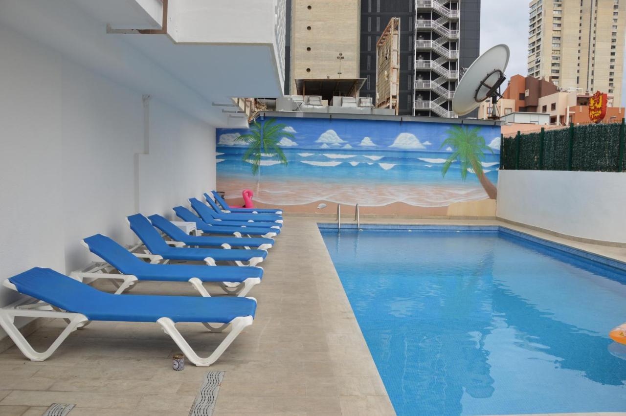 Apts Ara With Pool Benidorm Exterior photo